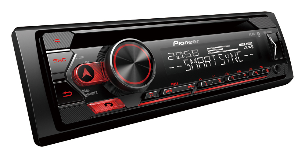 Pioneer DEH-S320BT, Autoradio mit Bluetooth und CD-Player