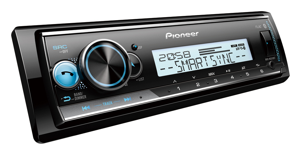 Pioneer MVH-MS510BT, Marine-Stereo mit Bluetooth
