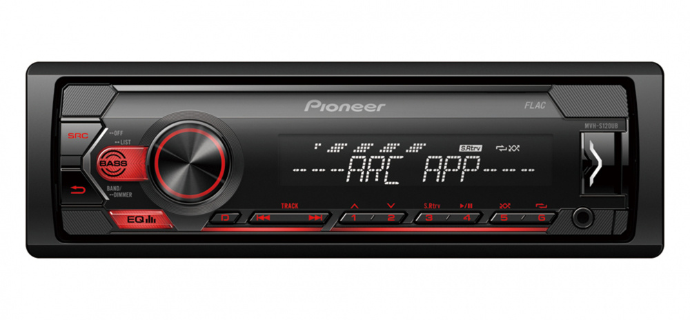 Pioneer MVH-S120UB, Autoradio mit AUX und USB