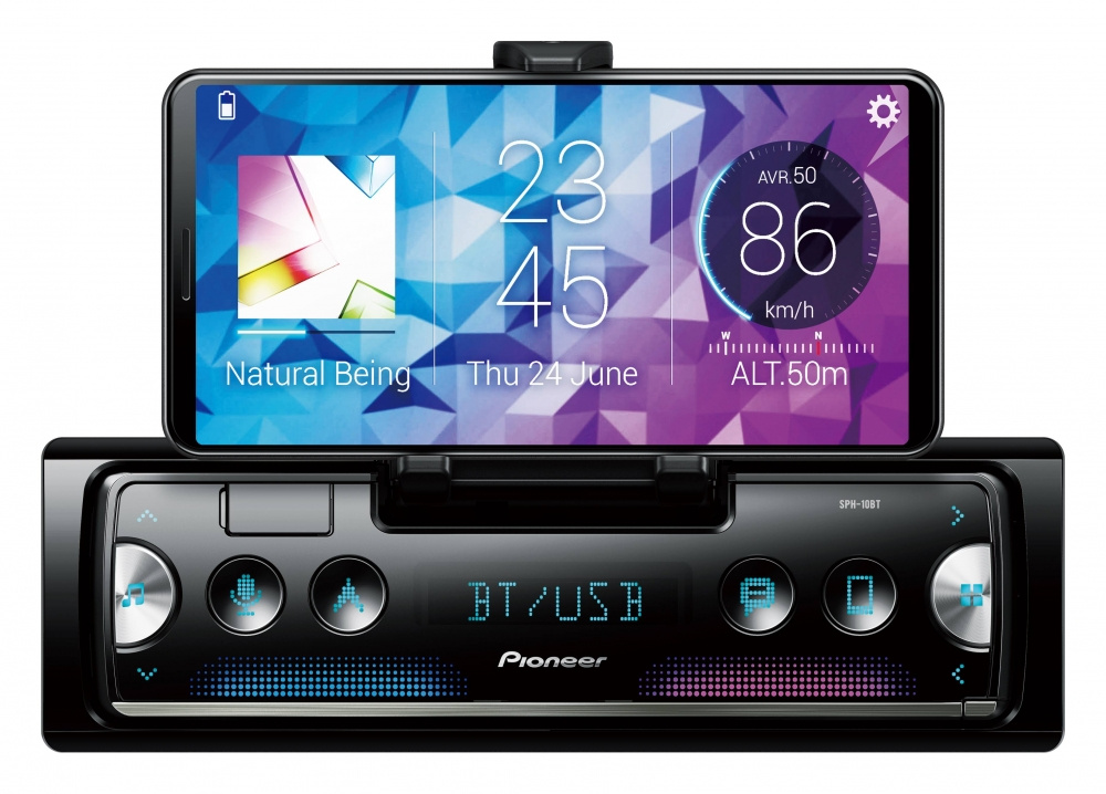 Pioneer SPH-10BT, Autoradio mit Bluetooth und USB