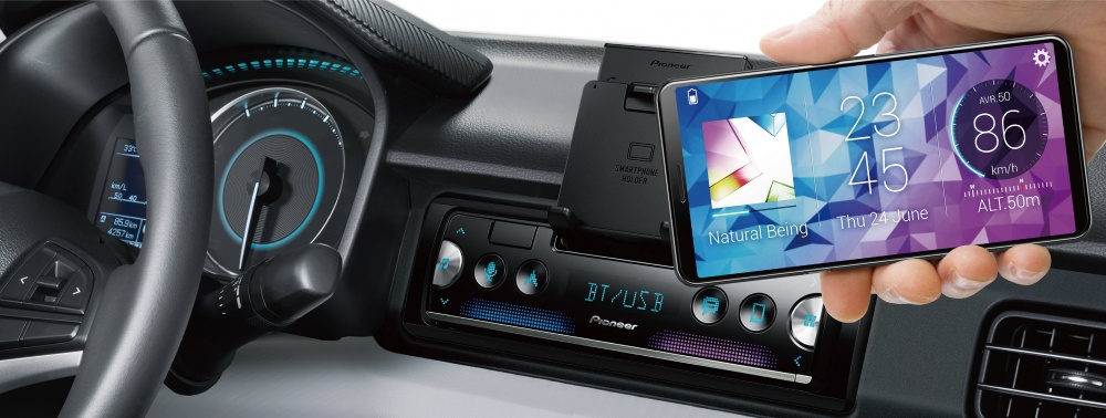 Pioneer SPH-10BT, Autoradio mit Bluetooth und USB