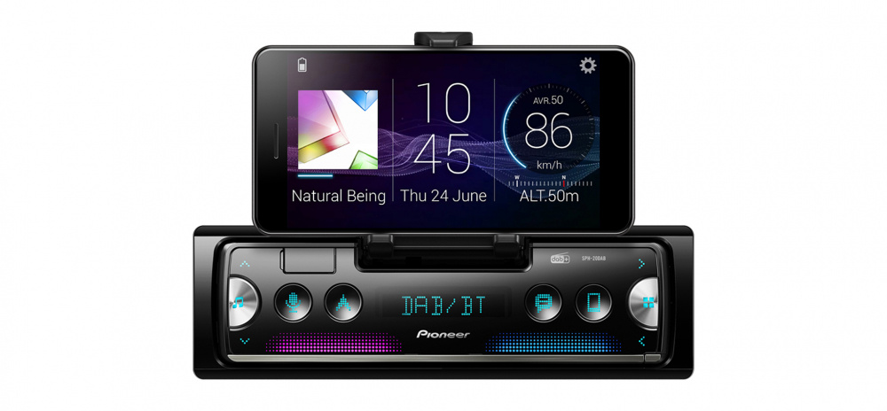 Pioneer SPH-20DAB, Autoradio mit Bluetooth und DAB