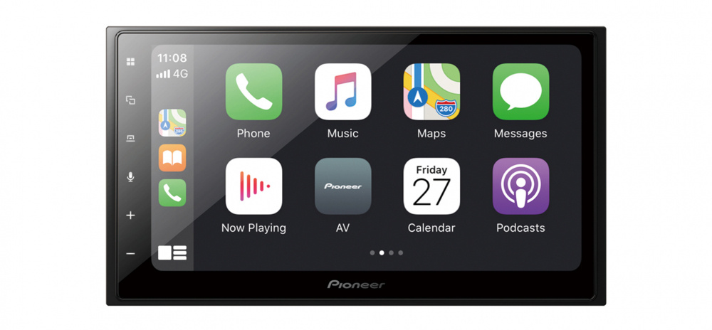 Pioneer SPH-DA250DAB, Autoradio mit CarPlay, DAB und Bluetooth