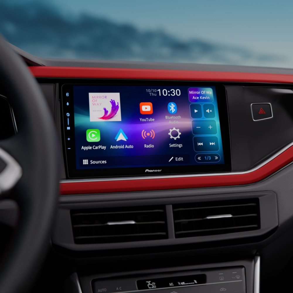 Pioneer SPH-PF97BT, 9-Zoll-Autoradio mit kabellosem CarPlay/Android Auto