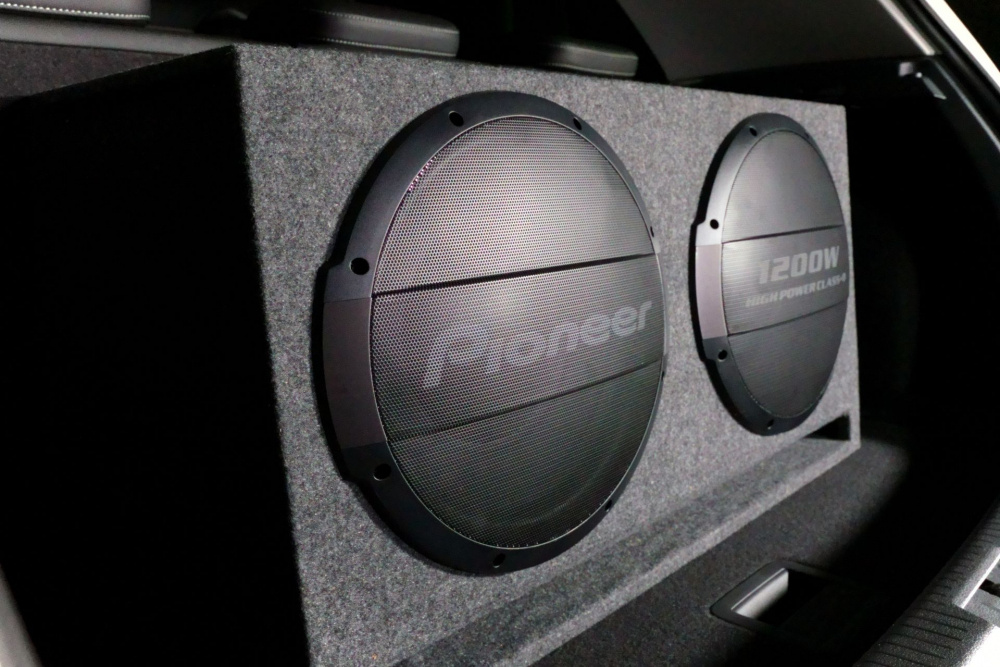 Pioneer TS-WX1220AH, aktives Bassreflex-Subwoofergehäuse 2x12 Zoll 600W RMS