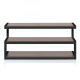 Norstone Esse, Media-Rack schwarz/Walnuss Norstone Esse, Media-Rack schwarz/Walnuss