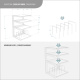 Norstone Esse Hifi Vinyl, schwarzes Stereo-Rack Norstone Esse Hifi Vinyl, schwarzes Stereo-Rack