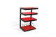Norstone Esse Hifi Vinyl, rotes Stereo-Rack Norstone Esse Hifi Vinyl, rotes Stereo-Rack