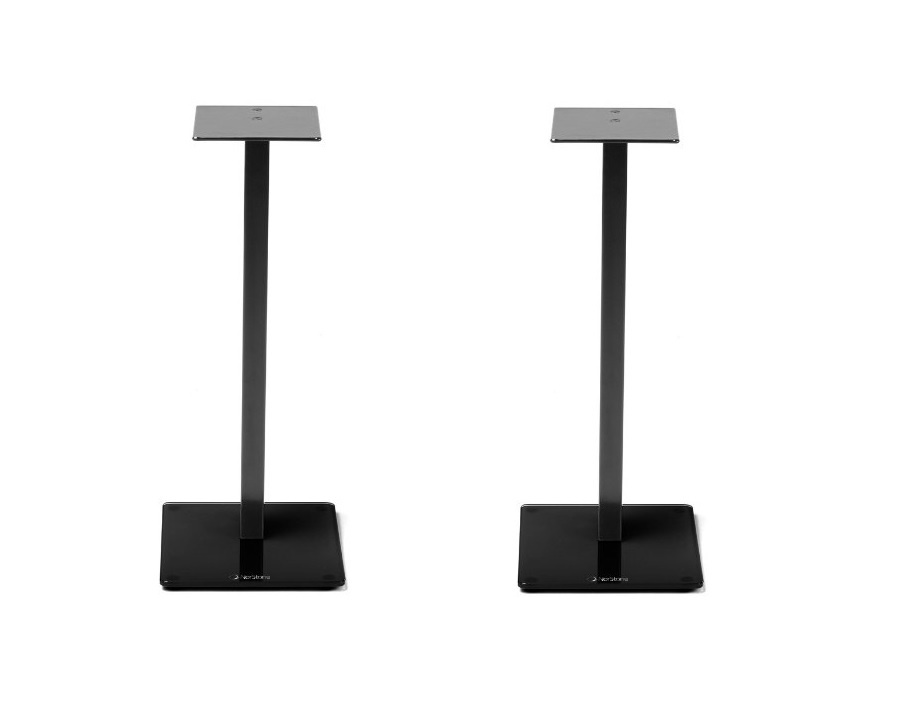 Norstone Esse Stand, Lautsprecherständer mit schwarzem Fuß, 61 cm hoch