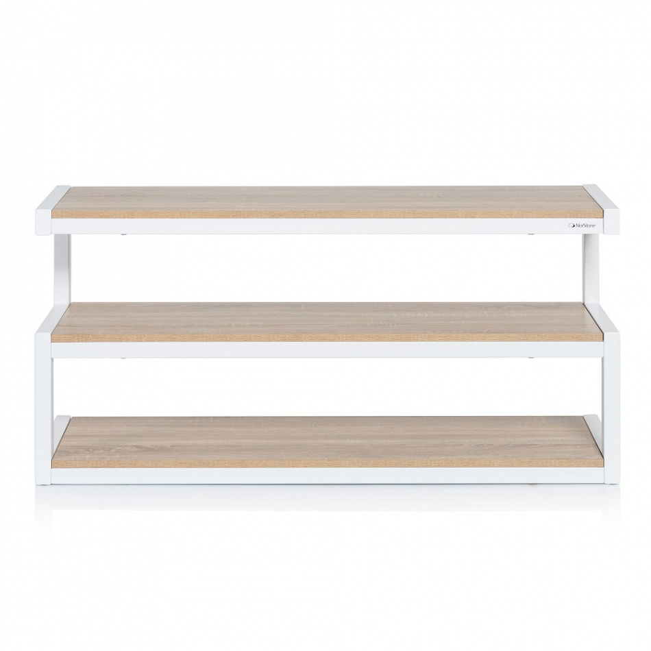 Norstone Esse, Media-Rack weiß/Eiche
