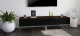 Norstone Khalm, TV-/Media-Rack mit echtem Walnussfurnier Norstone Khalm, TV-/Media-Rack mit echtem Walnussfurnier