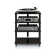Norstone Bergen 2 mattschwarz, HiFi-Rack Norstone Bergen 2 mattschwarz, HiFi-Rack