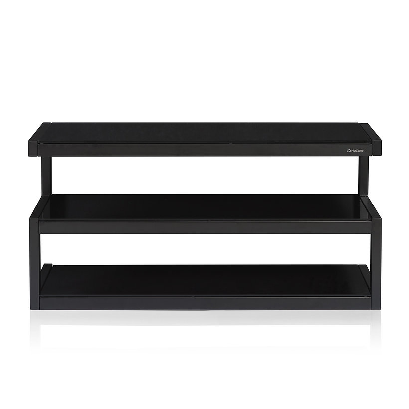 Norstone Esse AV Media-Rack, Satin-Schwarz