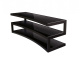 Norstone Esse Curve, Media-Rack satin schwarz Norstone Esse Curve, Media-Rack satin schwarz