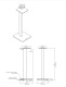 Norstone Esse Stand Lautsprecherständer, 61 cm hoch, mattschwarz mit rotem Fuß Norstone Esse Stand Lautsprecherständer, 61 cm hoch, mattschwarz mit rotem Fuß