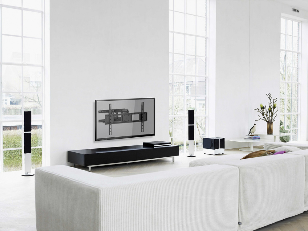 NorStone Full Motion 120, schwenkbare Wandhalterung für TV