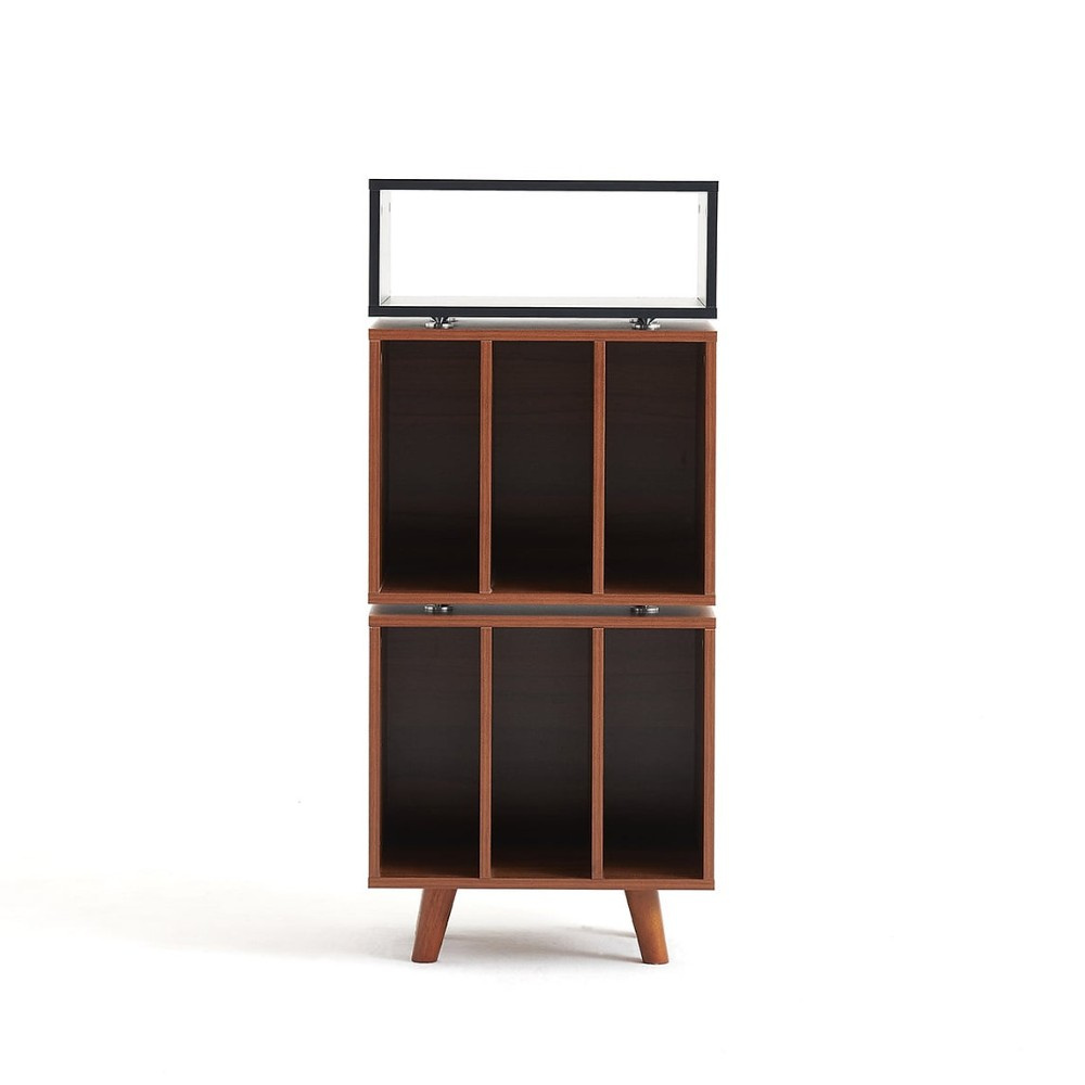 Norstone Stockholm 1100, schwarz/Nussbaum