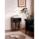 Norstone Stockholm 700, schwarz/Nussbaum Norstone Stockholm 700, schwarz/Nussbaum