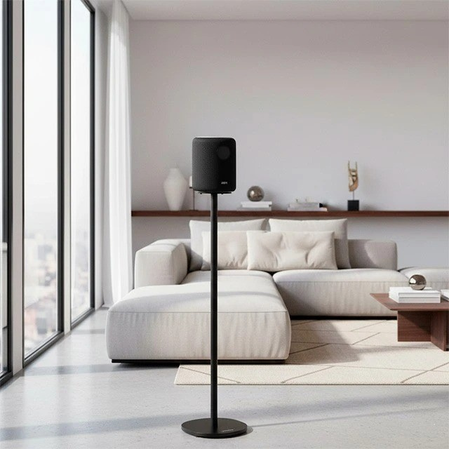 Norstone Lautsprecherständer für WiiM Sound & Sound Lite, schwarz
