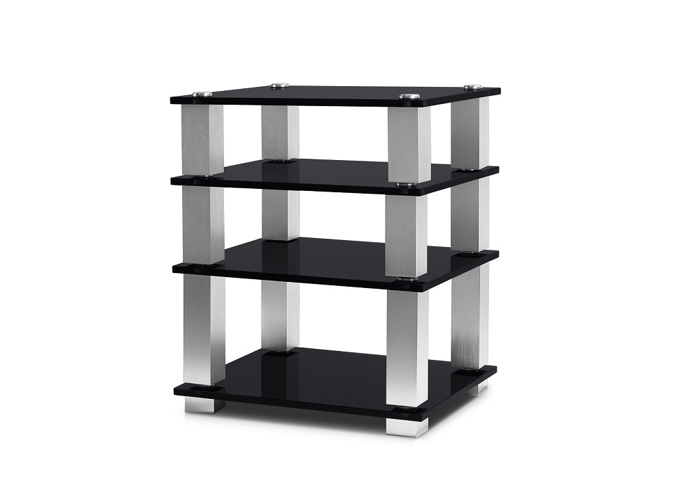 Norstone Square HiFi, Rack mit vier Ebenen