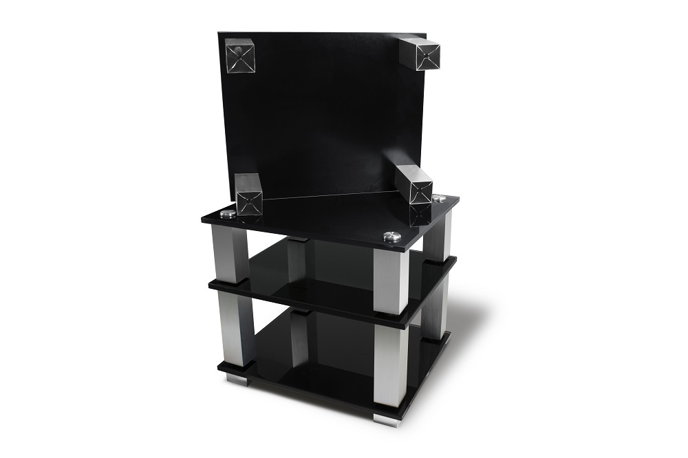 Norstone Square HiFi, Rack mit vier Ebenen