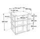 Norstone Square HiFi, Rack mit vier Ebenen Norstone Square HiFi, Rack mit vier Ebenen