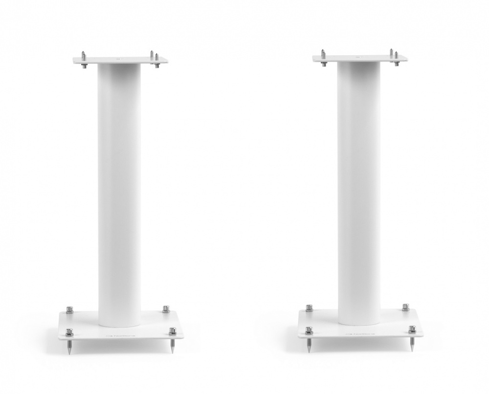 Norstone Stylum 1, Lautsprecherständer mattweiß, 50 cm hoch