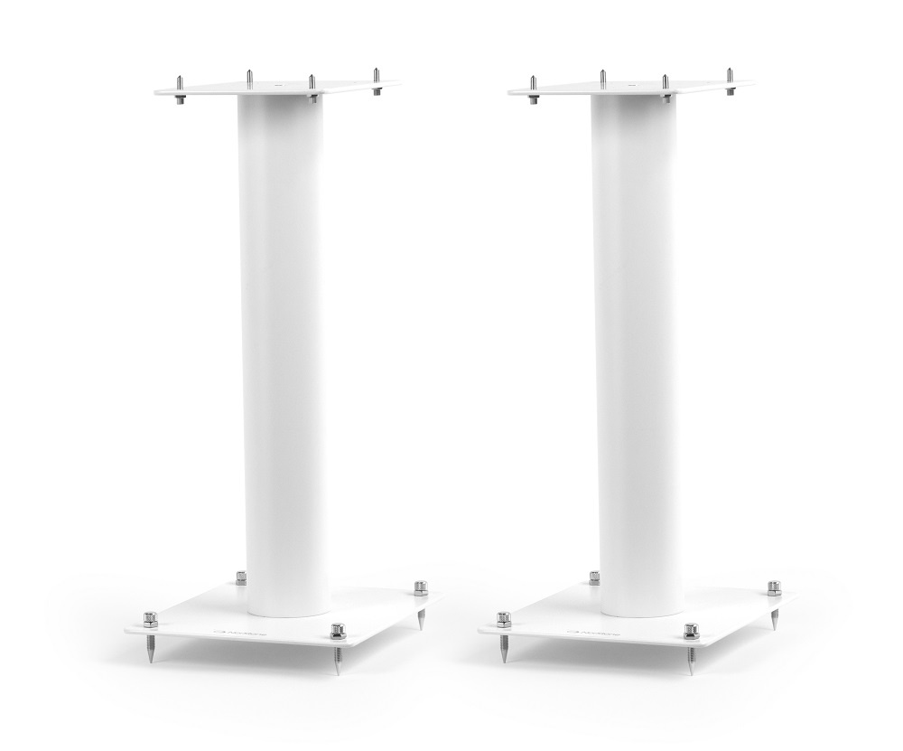 Norstone Stylum 1, Lautsprecherständer mattweiß, 50 cm hoch