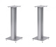 Norstone Stylum 2, Lautsprecherständer mattes Silber, 60 cm hoch Norstone Stylum 2, Lautsprecherständer mattes Silber, 60 cm hoch