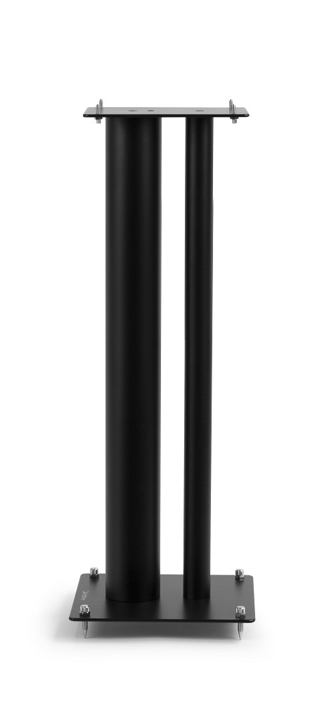 Norstone Stylum 3, Lautsprecherständer mattschwarz, 80 cm hoch