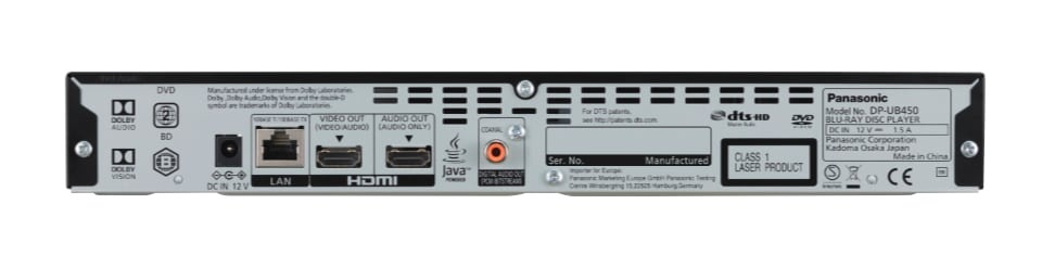Panasonic DP-UB450 4K UHD Blu-ray-Player