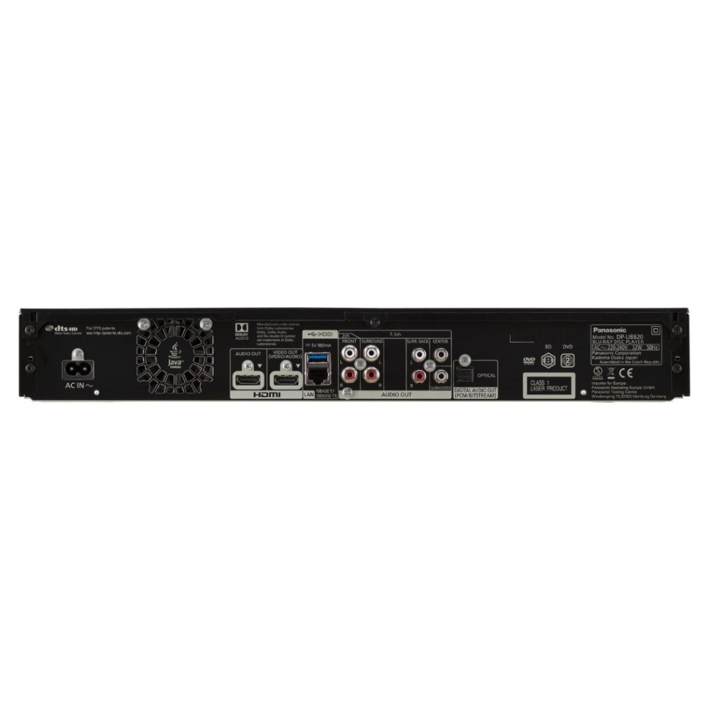 Panasonic DP-UB820AGK Ultra HD BluRay-Player