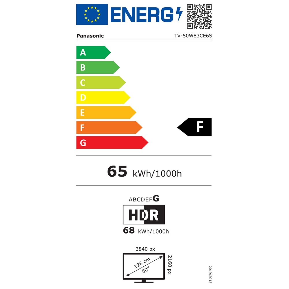 Panasonic TV-50W83CE6S, 50-Zoll-4K-QLED+-Fernseher mit Fire TV