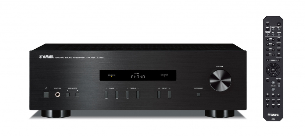 Yamaha A-S201 MK II Stereo-Verstärker, schwarz