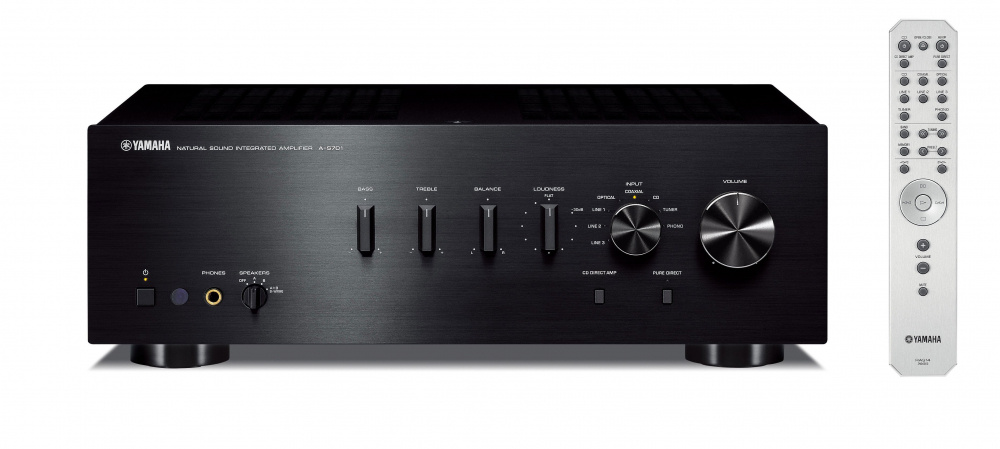 Yamaha A-S701 MK II Stereo-Verstärker, schwarz