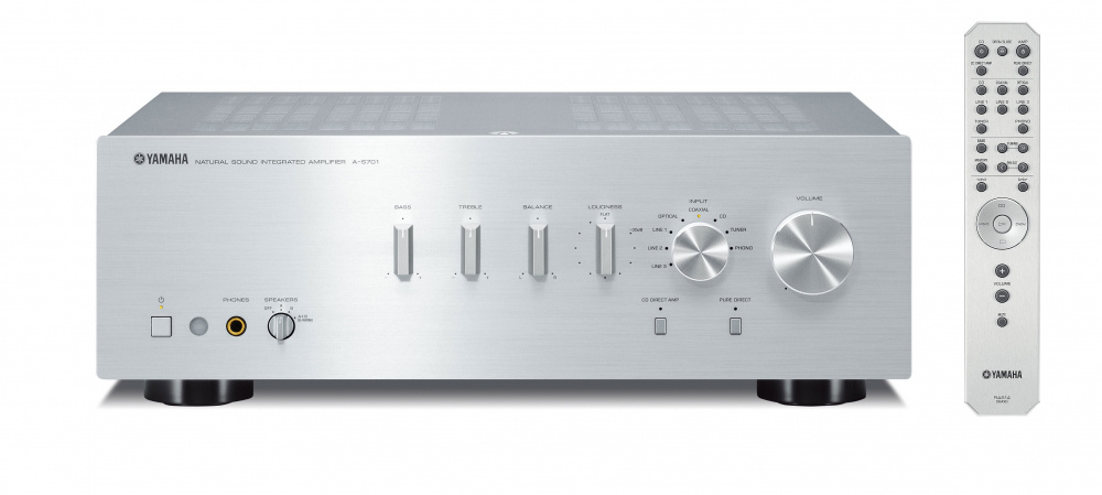 Yamaha A-S701 MK II Stereo-Verstärker, silber