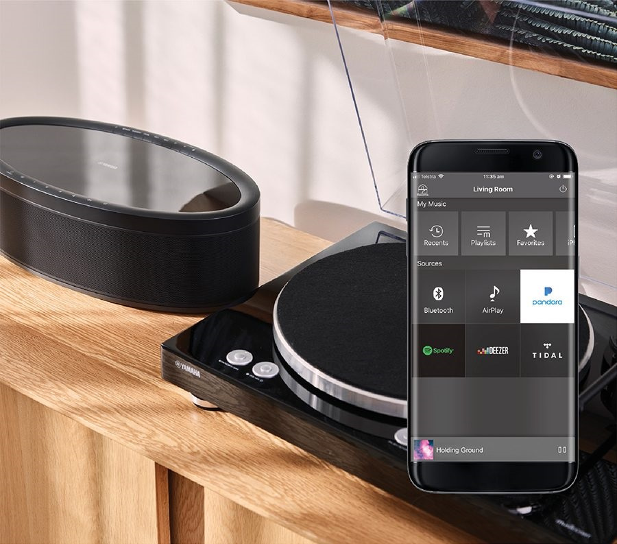 Yamaha MusicCast Vinyl 500 mit Netzwerk, weiß