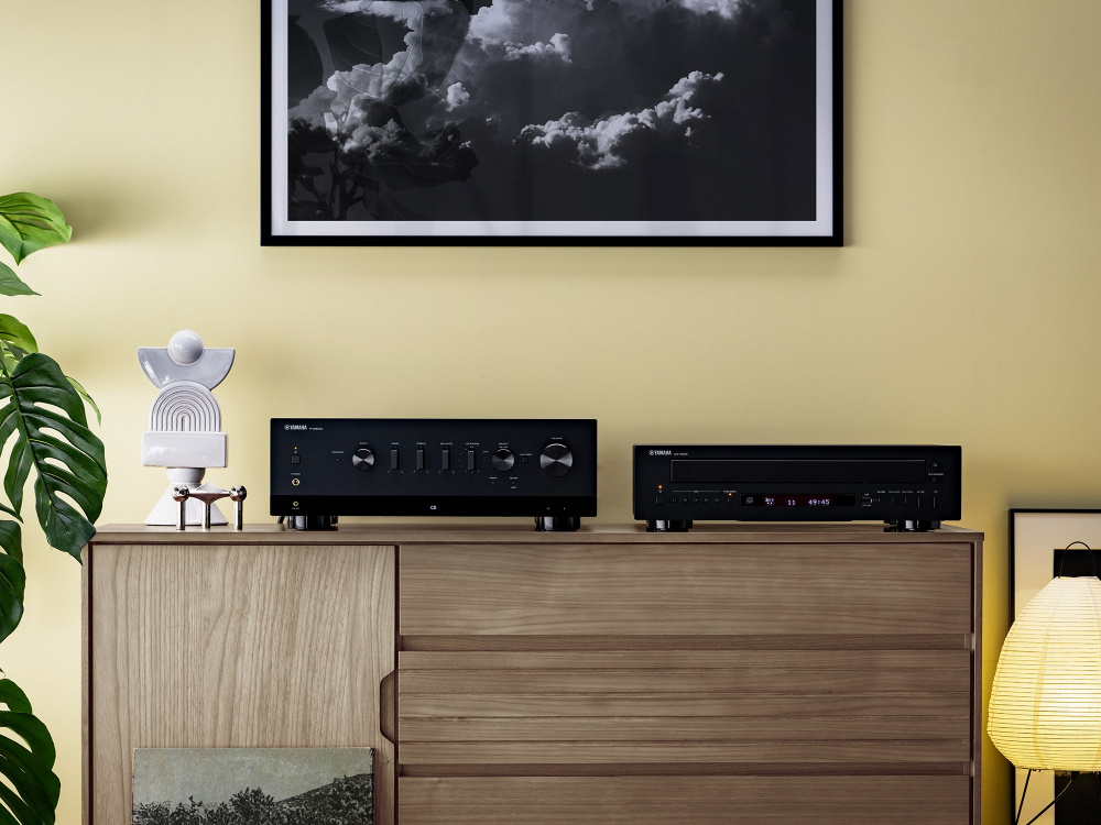 Yamaha CD-C603 CD-Wechsler mit Platz für fünf CDs, schwarz