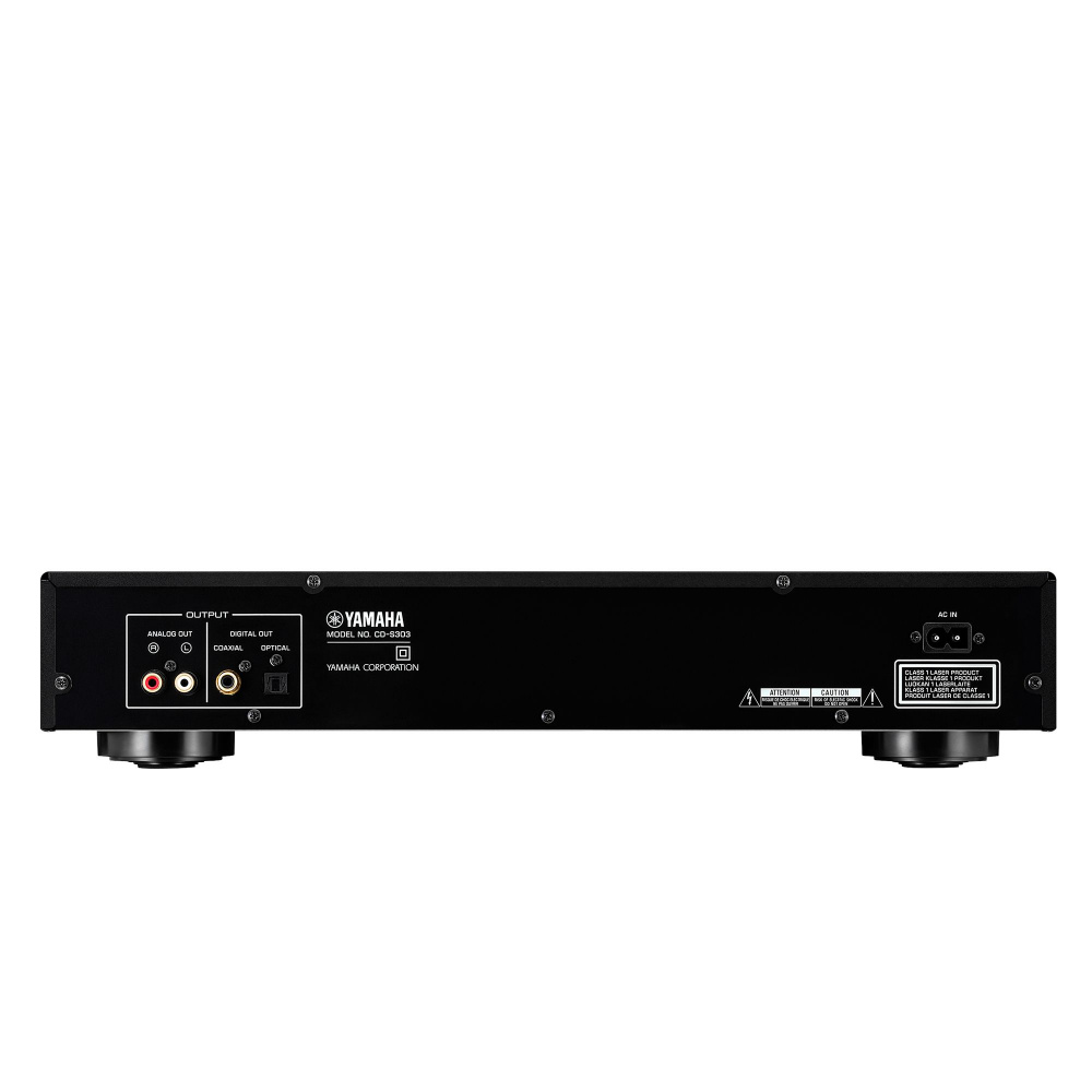 Yamaha CD-S303 CD-Player mit USB, schwarz