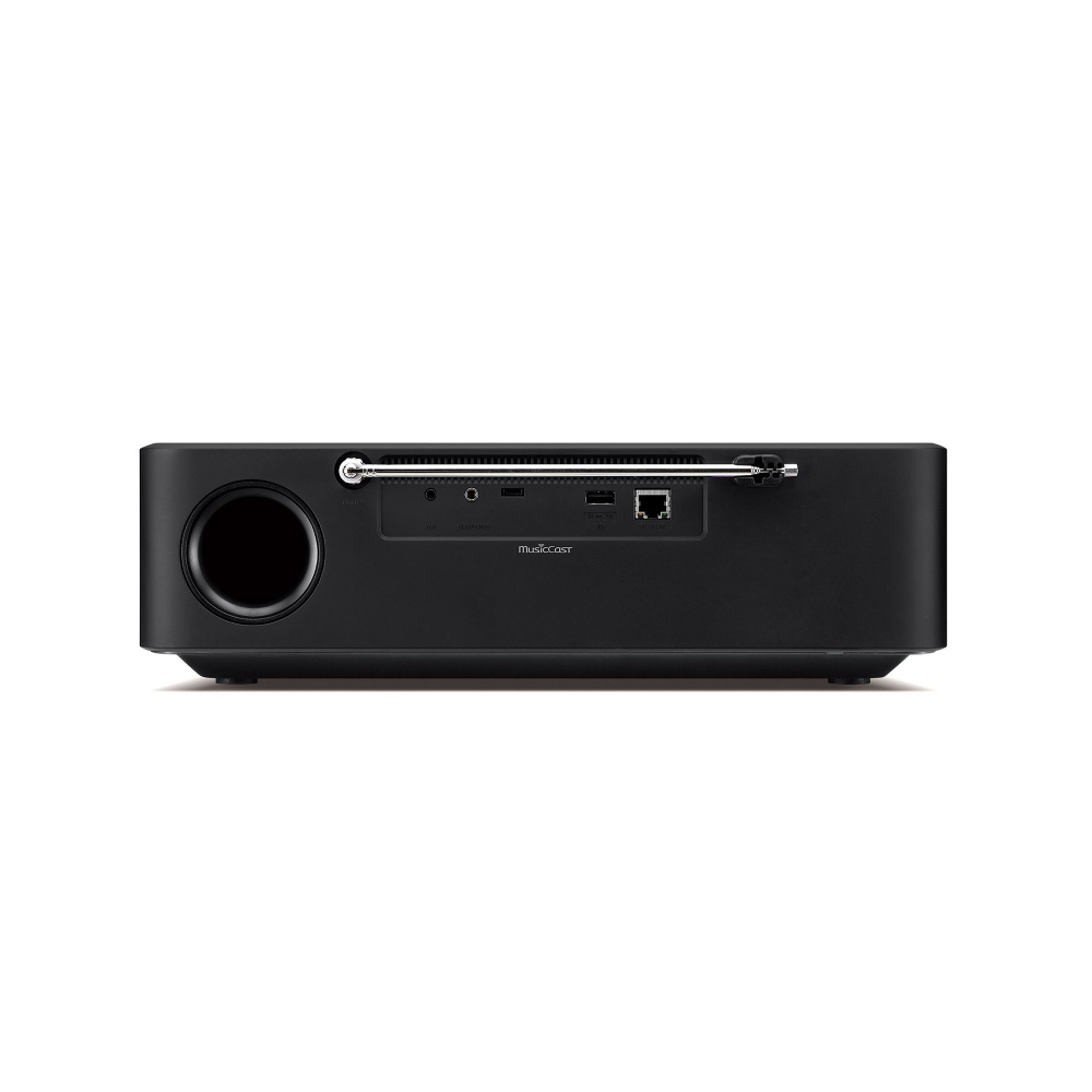 Yamaha MusicCast 200 Internetradio mit Wi-Fi, CD-Player & mehr, schwarz