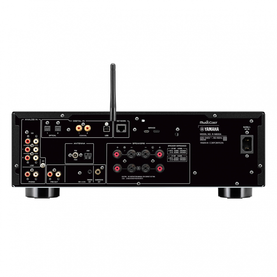 Yamaha R-N800A Stereo-Verstärker, schwarz