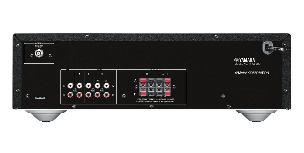 Yamaha R-S202D Gen 2 Stereo-Verstärker, schwarz