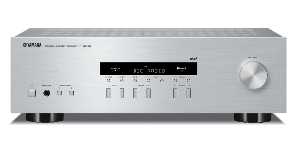 Yamaha R-S202D Gen 2 Stereo-Verstärker, silber