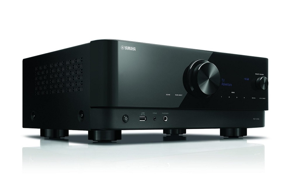 Yamaha RX-V4A Heimkino-Receiver, schwarz