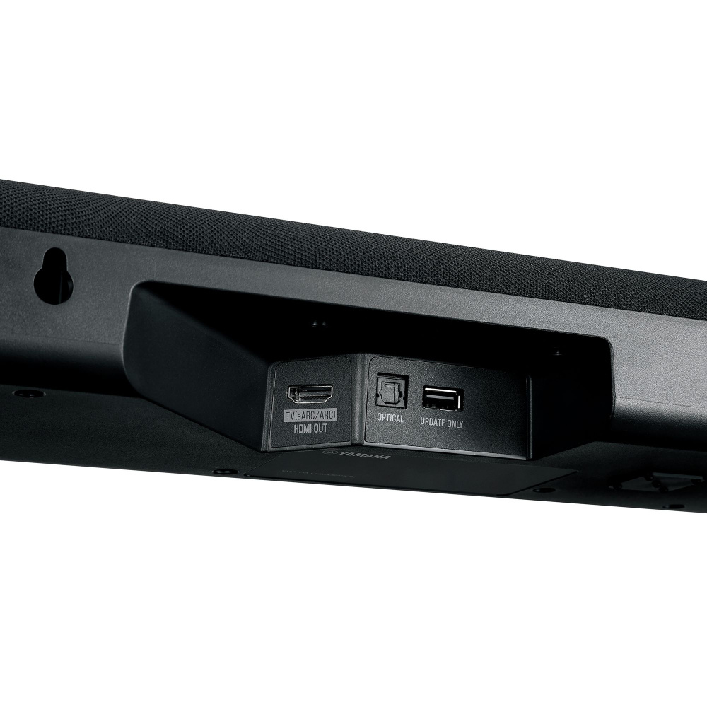 Yamaha SR-B40A Dolby-Atmos-Soundbar mit kabellosem Subwoofer, schwarz