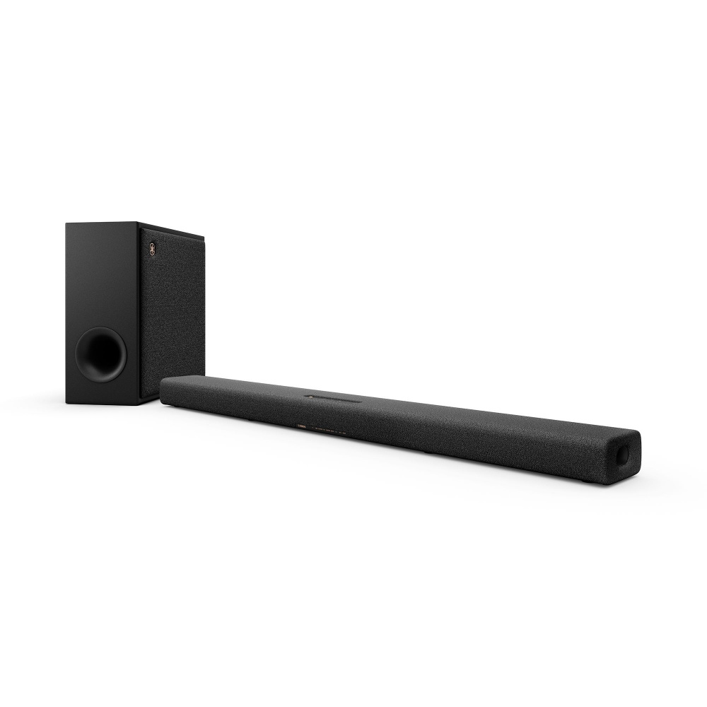 Yamaha True X Bar 50A Soundbar mit kabellosem Subwoofer & Dolby Atmos, graphitgrau