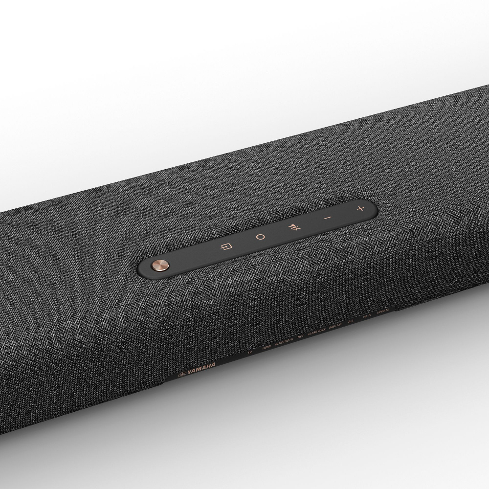 Yamaha True X Bar 50A Soundbar mit kabellosem Subwoofer & Dolby Atmos, graphitgrau