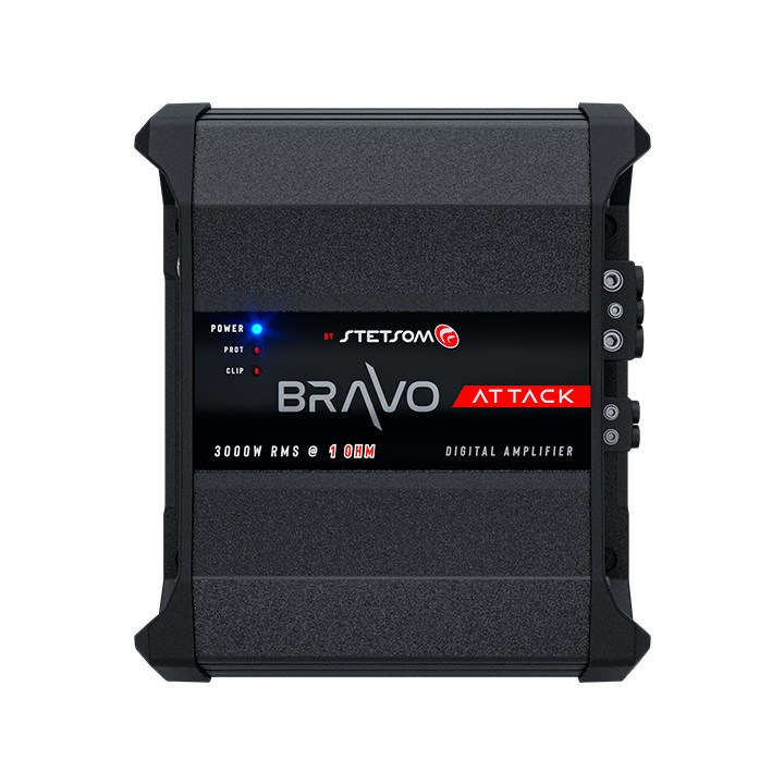 Stetsom BRAVO ATTACK 3000 1 Ohm, Fullrange-Monoblock
