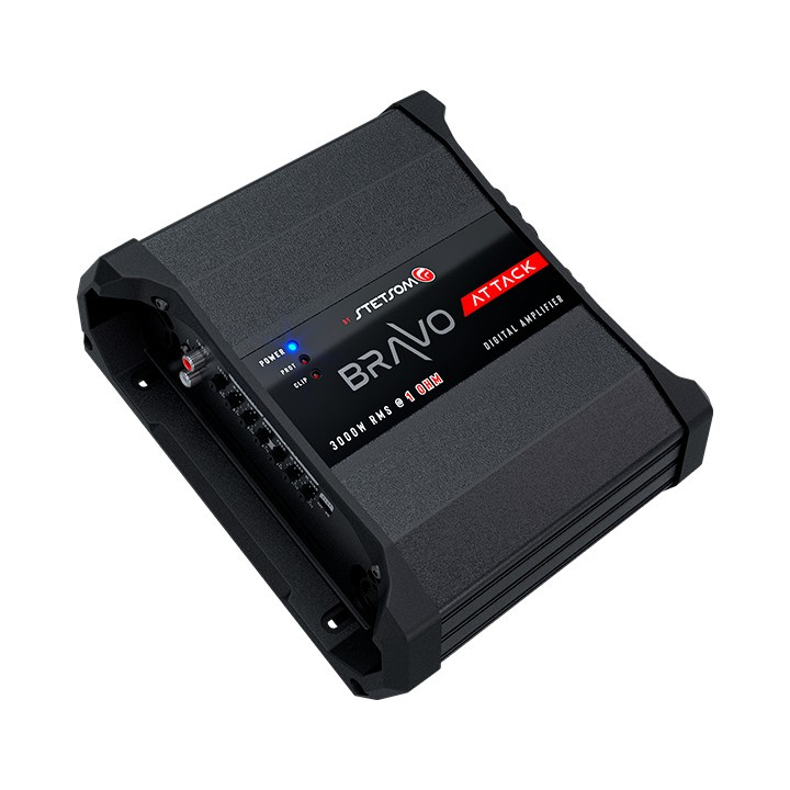 Stetsom BRAVO ATTACK 3000 1 Ohm, Fullrange-Monoblock