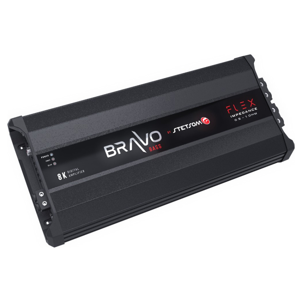 Stetsom BRAVO BASS Flex 8K 0.5~1 Ohm, Monoblock